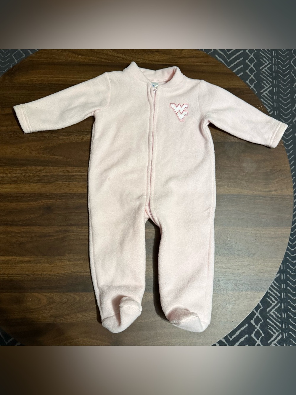 Baby girl West Virginia mountaineers sleeper